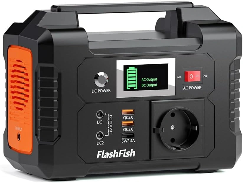 Generator Flashfish 200W – moc 200 W, energia 151 Wh, napięcie 230 V, do codziennego zastosowania