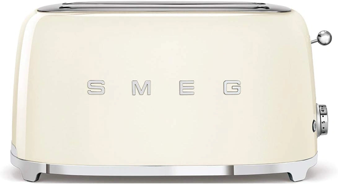 Grill Smeg TSF02CREU – funkcja grilla, kolor beżowy, moc 1500 W, do codziennego zastosowania