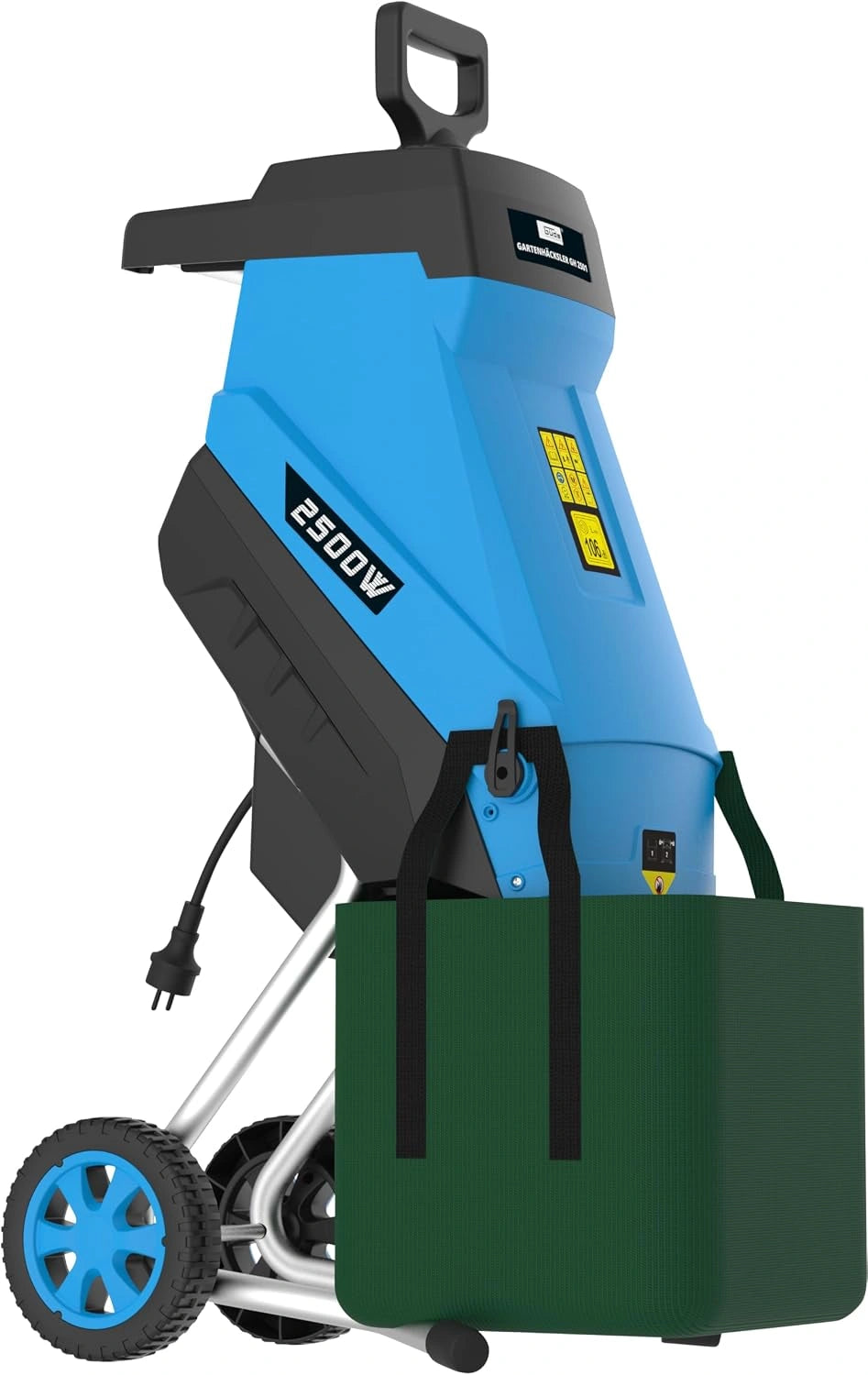 Rozdrabniacz ogrodowy Güde – moc 2500 W, do codziennego zastosowania