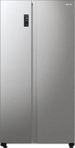Lodówka Gorenje NRR – oświetlenie LED, system bezszronowy, stal nierdzewna, pojemność 550 l, do kuchni