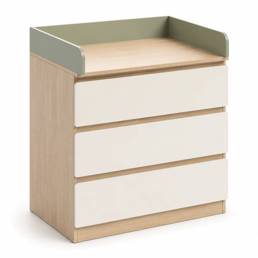table-a-langer-et-commode-3-tiroirs-pour-bebe-mdf-et-bois-blanc-et-chene-clair-wekkcd6266jo