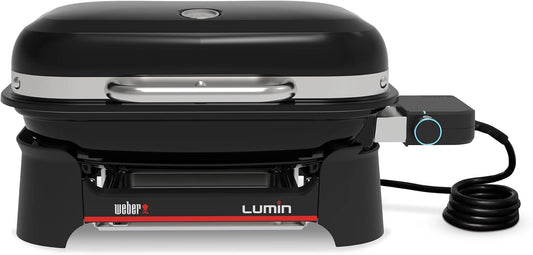 Grill elektryczny Weber – funkcja grilla, kolor czarny, wymiary 43 X 32 cm, do codziennego zastosowania