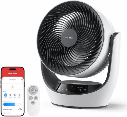Wentylator SwitchBot – programator czasowy, do domu lub biura