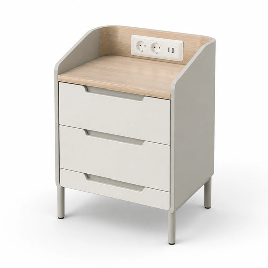 table-de-chevet-avec-eclairage-led-et-prises-integrees-3-tiroirs-en-tissu-pour-chambre-ou-salon-blanc-yadshd6316sx
