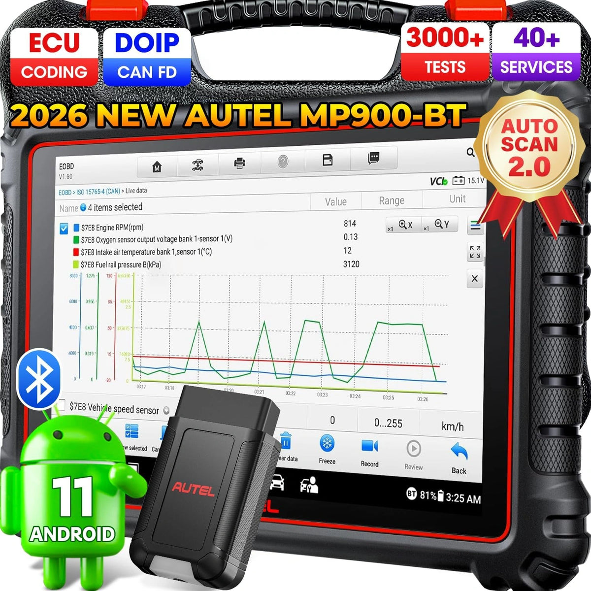 Tester diagnostyczny Autel MaxiPRO – do codziennego zastosowania
